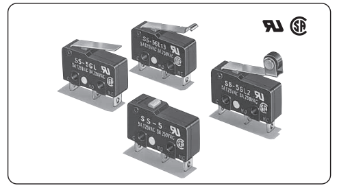 歐姆龍SS-5GL小型微動開關(guān)工作原理與應用