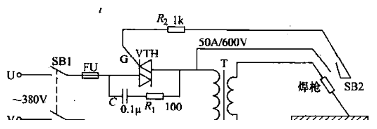 微動開關(guān)在焊機焊槍使用的電路及作用講解